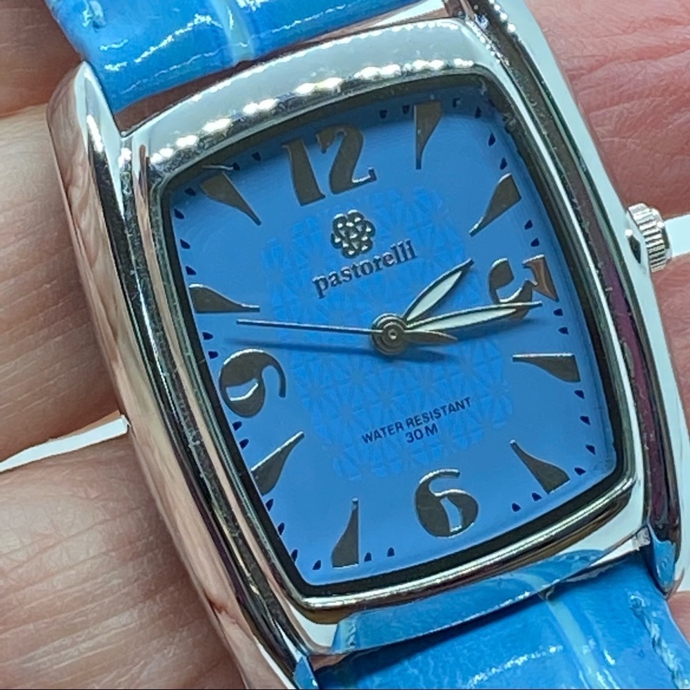 PASTORELLI  Blue Genuine Leather Watch - Picture 5 of 10